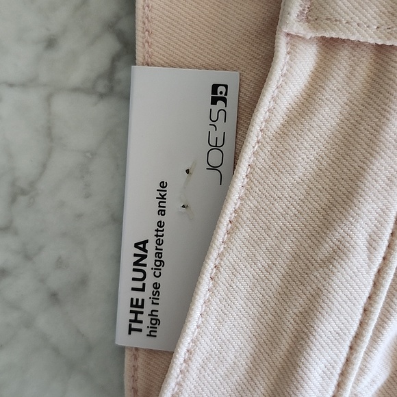 🌼 NWT Joe's 'The Luna' high rise cigarette ankle jeans in rose smoke - Picture 5 of 7